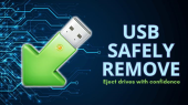 خروج ایمن دقیق از دستگاه‌ها با USB Safely Remove!