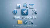 دانلود NirLauncher: ابزارهای قابل حمل NirSoft و رایگان!