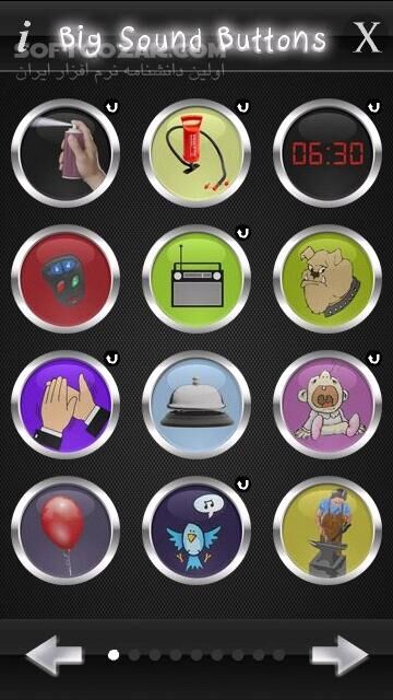 دانلود Pico Brothers Sound Buttons 1.00 for Symbian  - دانلود نرم افزار 101 صدای خاص با فشردن 101 دکمه با تصاویر مختلف برای سیمبین برای اندروید - سافت گذر