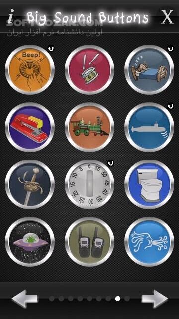 دانلود Pico Brothers Sound Buttons 1.00 for Symbian  - دانلود نرم افزار 101 صدای خاص با فشردن 101 دکمه با تصاویر مختلف برای سیمبین برای اندروید - سافت گذر