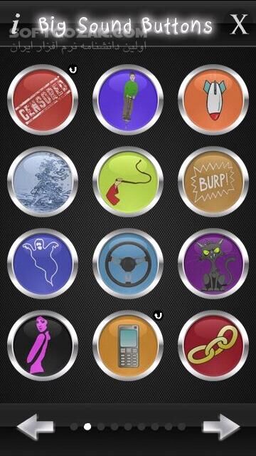 دانلود Pico Brothers Sound Buttons 1.00 for Symbian  - دانلود نرم افزار 101 صدای خاص با فشردن 101 دکمه با تصاویر مختلف برای سیمبین برای اندروید - سافت گذر