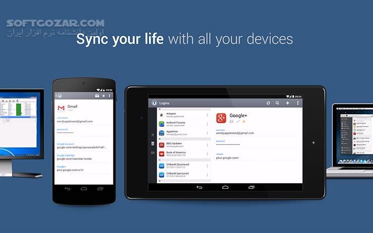 دانلود 1Password Premium 7.9.3 for Android +5.0 - دانلود 1پسورد برای اندروید - سافت گذر