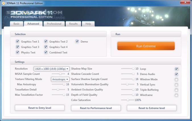 دانلود 3DMark 11 Advanced Edition 1.0.5 - دانلود نرم افزار شاخص جهت اندازه گیری قدرت گرافیکی و پردازشی سیستم - سافت گذر