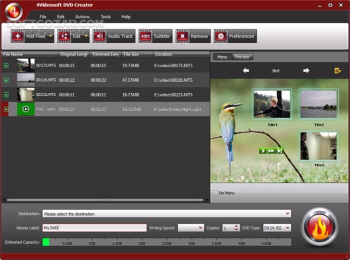 دانلود 4Videosoft DVD Copy 3.2.32 / DVD Creator 6.2.10 + Portable - دانلود کپی فایل ها و فرمت های دی وی دی 4 ویدیو سافت دی وی دی کپی - سافت گذر