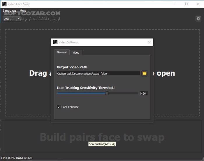 دانلود AI Video FaceSwap 1.1.0 - دانلود تعویض چهره با هوش مصنوعی در ویدئوها - سافت گذر