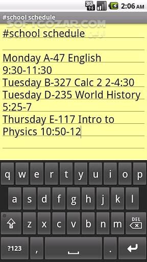 دانلود AK Notepad 2.4.6 for Android - دانلود دفترچه یادداشت برای اندروید - سافت گذر