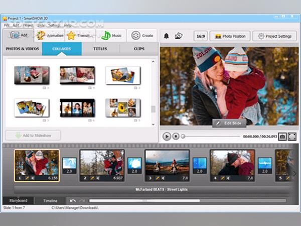 دانلود AMS SmartSHOW 3D 26.0 - دانلود ساخت اسلایدشو و کلیپ‌های ویدئویی سه‌بعدی - سافت گذر