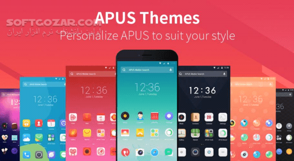 دانلود APUS Launcher 3.10.77 for Android +5.0 - دانلود لانچر اپوس برای اندروید - سافت گذر