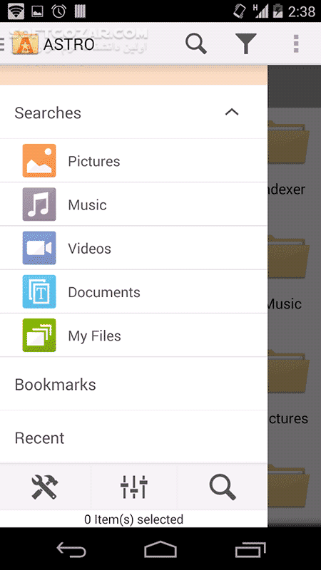 دانلود ASTRO File Manager Pro 5.0.0 / 8.10.1 for Android +2.3 - دانلود مدیریت فایل استرو برای اندروید - سافت گذر