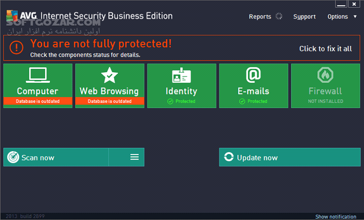 دانلود AVG Internet Security 25.12.10659 + AntiVirus Free / AVG Offline Update 2026.01.05 - دانلود آنتی ویروس ای وی جی - سافت گذر