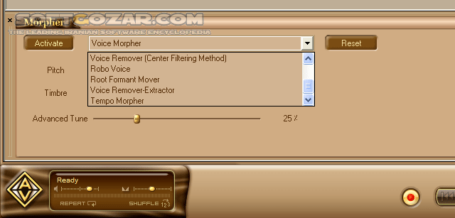 دانلود AV Music Morpher Gold 5.0.41 + Portable - دانلود بهترین برنامه برای جدا کردن صدا از موزیک  - سافت گذر