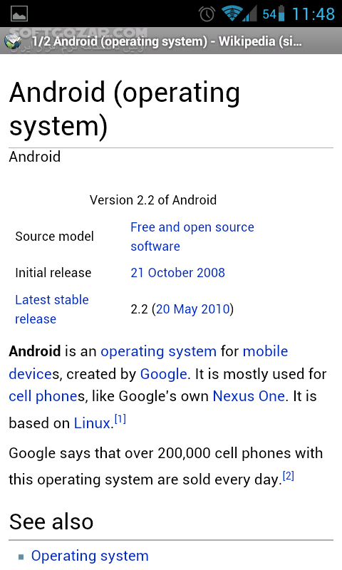 دانلود Aard Dictionary 1.6.11 for Android - دانلود دانشنامه آفلاین ویکی پدیا برای اندروید - سافت گذر