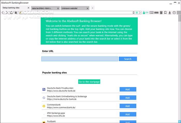 دانلود Abelssoft BankingBrowser 2026 v8.0.61129 - دانلود مرورگر امن برای امور بانکی - سافت گذر