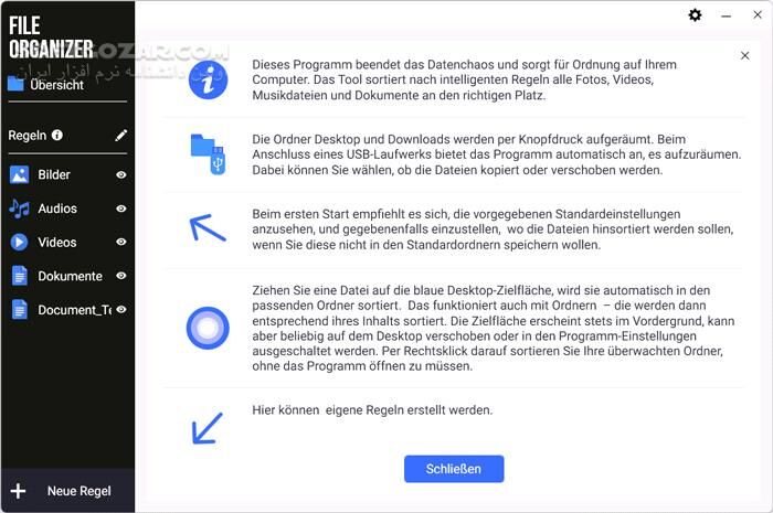 دانلود Abelssoft File Organizer 2024 6.03.55060 - دانلود مرتب‌سازی فایل‌های کامپیوتر - سافت گذر