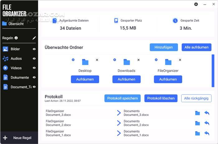 دانلود Abelssoft File Organizer 2024 6.03.55060 - دانلود مرتب‌سازی فایل‌های کامپیوتر - سافت گذر