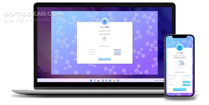 دانلود Abelssoft SendMe 2025 v1.2 - دانلود انتقال فایل‌ها بین کامپیوتر و گوشی - سافت گذر