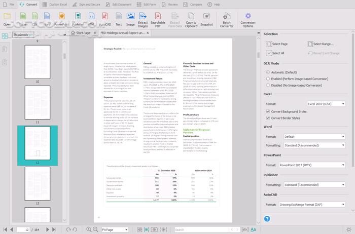 دانلود Able2Extract Professional 21.0.3.0 - دانلود نرم افزار ساخت و ویرایش فایل پی دی اف - سافت گذر
