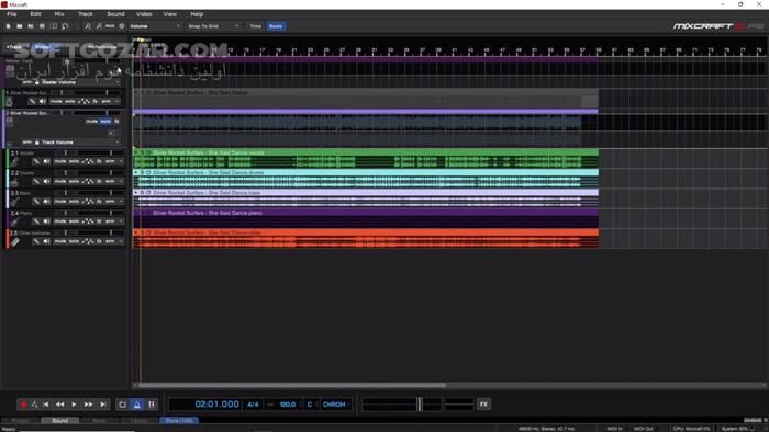 دانلود Acoustica Mixcraft 10.6 Recording Studio Build 636 - دانلود استودیوی مجازی - سافت گذر