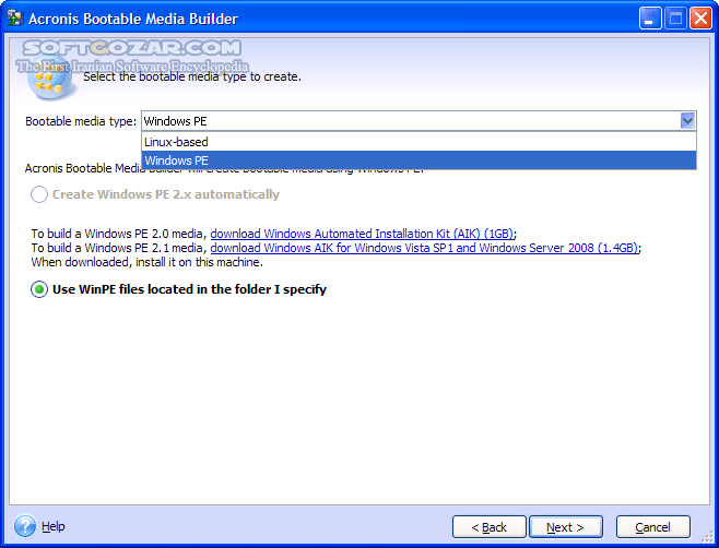 دانلود Acronis Backup Advanced 11.7.50230 + Bootable ISO - دانلود اکرونیس بکاپ ریکاوری - سافت گذر
