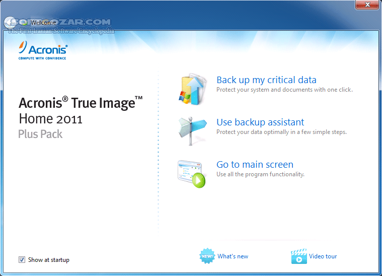 دانلود Acronis True Image 29.4.1 Build 42386 - دانلود پشتیبان گیری اکرونیس - سافت گذر