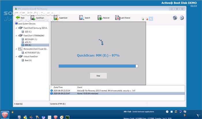 دانلود Active@ Boot Disk 25.2.1a - دانلود دیسک بوت تعمیر و بازیابی - سافت گذر