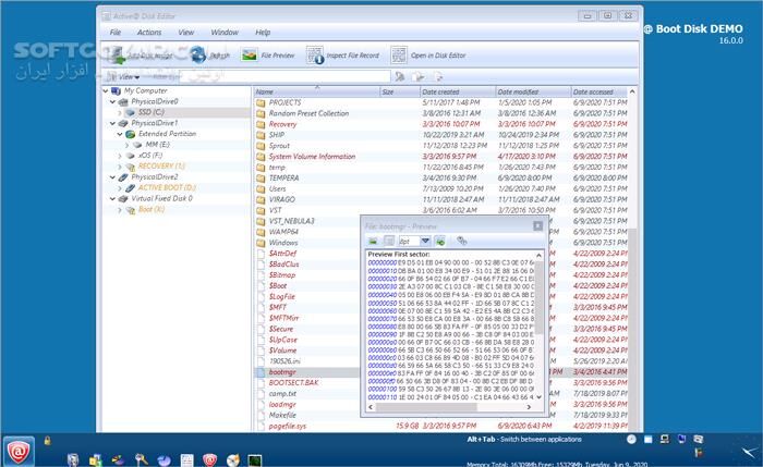 دانلود Active@ Boot Disk 25.2.1a - دانلود دیسک بوت تعمیر و بازیابی - سافت گذر