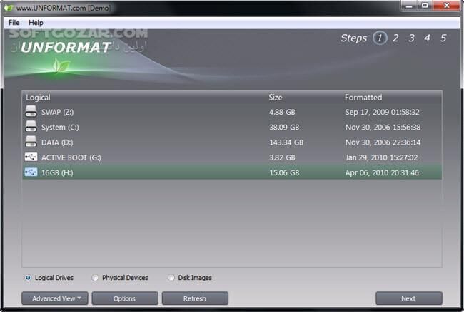 دانلود Active UNFORMAT Professional 22.0 + WinPE - دانلود نرم افزار بازیابی اطلاعات فرمت شده - سافت گذر