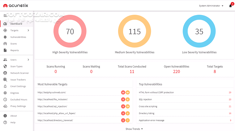 دانلود Acunetix Web Vulnerability Scanner 13.0.201126145 - دانلود اکانتیکس اسکن امنیتی سایت - سافت گذر