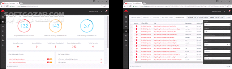 دانلود Acunetix Web Vulnerability Scanner 13.0.201126145 - دانلود اکانتیکس اسکن امنیتی سایت - سافت گذر
