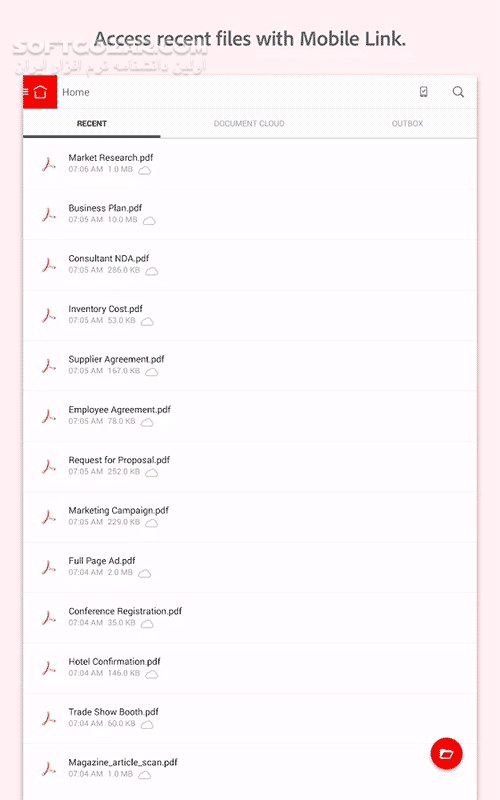 دانلود Adobe Acrobat Reader 25.12.0.42491 for Android +9.0 - دانلود نمایش پی دی اف ادوب آکروبات برای اندروید - سافت گذر