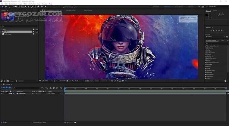 دانلود Adobe After Effects 2026 26.0.0 / 2025 25.6.4 / 2024  / 2023 / 2022 / 2021 / 2020 / macOS - دانلود ادوب افتر افکتس - سافت گذر
