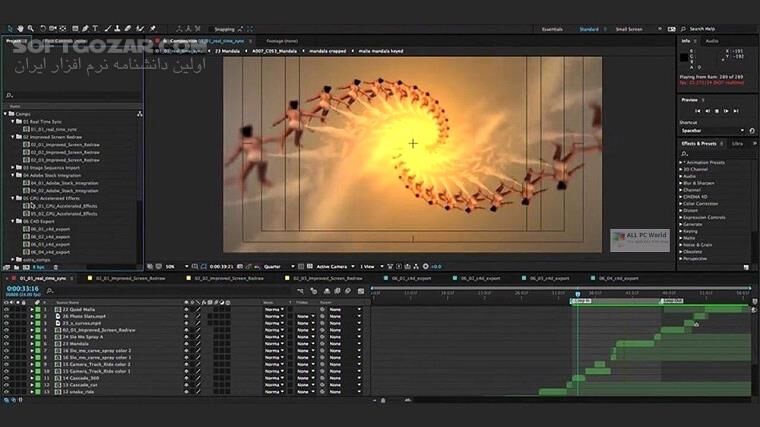 دانلود Adobe After Effects 2026 26.0.0 / 2025 25.6.4 / 2024  / 2023 / 2022 / 2021 / 2020 / macOS - دانلود ادوب افتر افکتس - سافت گذر