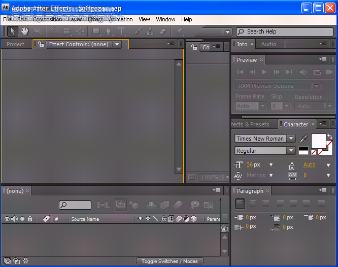 دانلود Adobe After Effects CS4 v9.0 - دانلود پیشرفته ترین ابزارخلق جلوه های ویژه دو بعدی و سه بعدی و ویرایش فیلم  - سافت گذر