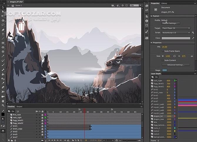 دانلود Adobe Animate 2019 19.2.1.408 + Portable / macOS 19.2 - دانلود ادوب انیمیت 2019 - سافت گذر