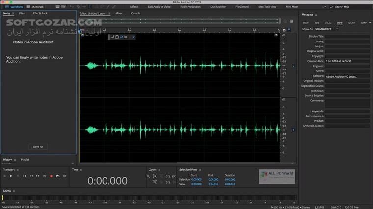 دانلود Adobe Audition 2026 26.0.0 / 2025 25.6.4 / 2024 / 2023 / 2022 / 2021 / 2020 / macOS - دانلود ادوب ادیشن - سافت گذر
