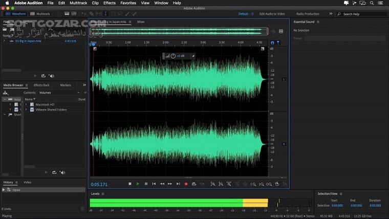 دانلود Adobe Audition 2026 26.0.0 / 2025 25.6.4 / 2024 / 2023 / 2022 / 2021 / 2020 / macOS - دانلود ادوب ادیشن - سافت گذر