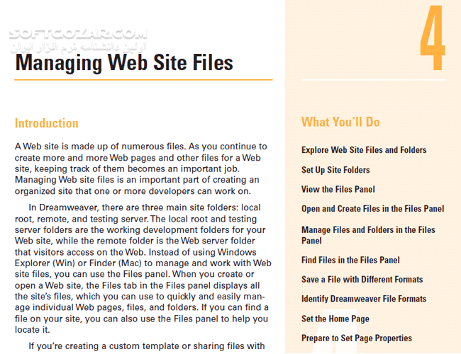 دانلود Learning Adobe Dreamweaver CS5 - دانلود کتاب آموزش ادوب دیریم ویور سی اس 5 - سافت گذر