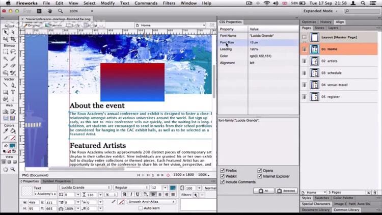 دانلود مجموعه فیلم‌های آموزش کامل ادوبی فایرورکز به زبان فارسی - دانلود آموزش نرم افزار ادوبی فایرورکز - سافت گذر