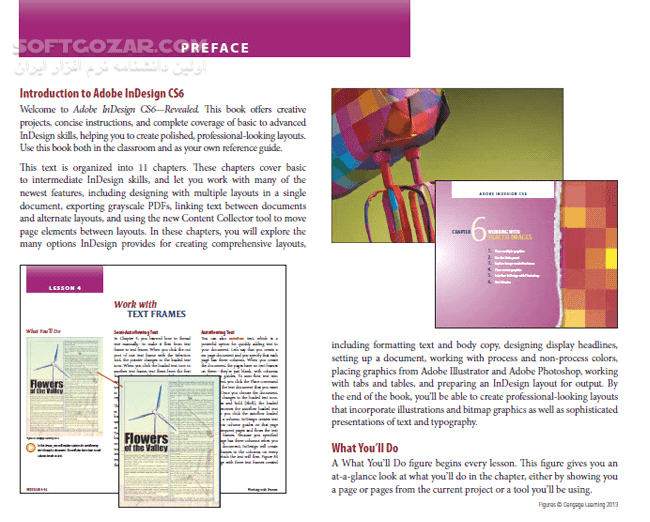 دانلود Learning Adobe InDesign CS6 - دانلود کتاب آموزش ادوب ایدیزاین سی اس 6 - سافت گذر