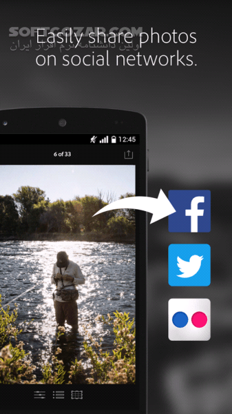 دانلود AdobePhotoshop Lightroom 10.3.2 for Android +4.1 - دانلود فتوشاپ لایت روم برای اندروید - سافت گذر