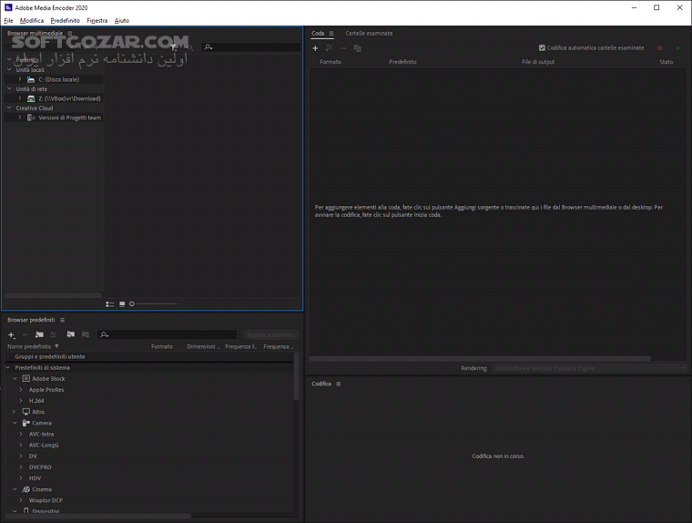 دانلود Adobe Media Encoder 2026 26.0.0 / 2025 25.6.4 / 2024 / 2023 / 2022 / 2021 / 2020 / macOS - دانلود ادوب مدیا انکودر - سافت گذر
