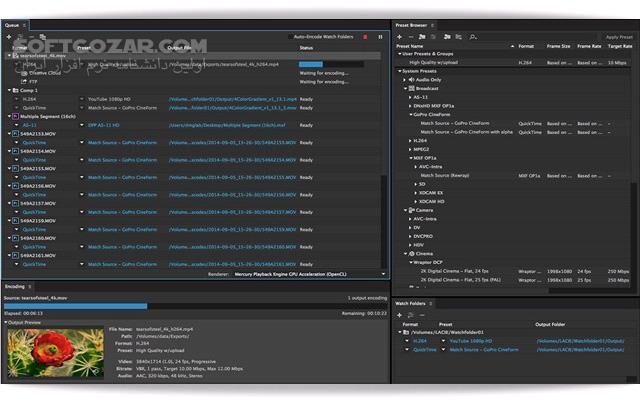 دانلود Adobe Media Encoder 2019 13.1.5.35 + Portable / macOS 13.1.5 - دانلود ادوب مدیا انکودر 2019 - سافت گذر