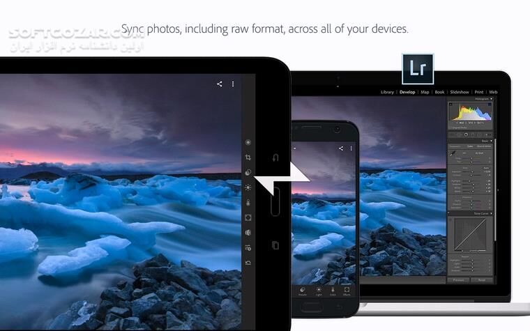 دانلود Adobe Photoshop Lightroom 9.1.1 For Android +4.1 - دانلود فتوشاپ لایت روم برای اندروید - سافت گذر