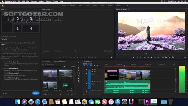 دانلود Adobe Premiere Pro 2026 26.0.0 / 2025 25.6.4 / 2024 / 2023 / 2022 / 2021 / 2020 / Rush 2.8.0.8 / macOS - دانلود ادوب پریمیر - سافت گذر
