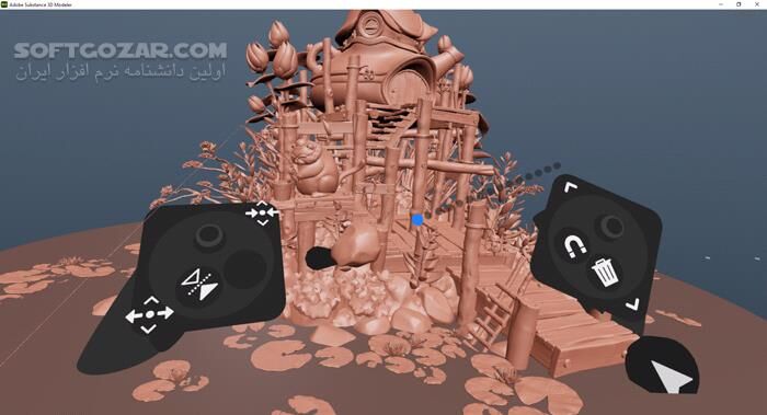 دانلود Adobe Substance 3D Modeler 1.22.6 - دانلود مدلسازی سه بعدی - سافت گذر