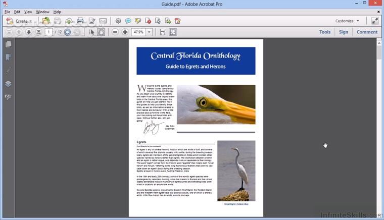 دانلود InfiniteSkills – Advanced Adobe Acrobat XI Training Video - دانلود فیلم آموزش نرم افزار ادوبی آکروبات 11 سطح پیشرفته - سافت گذر