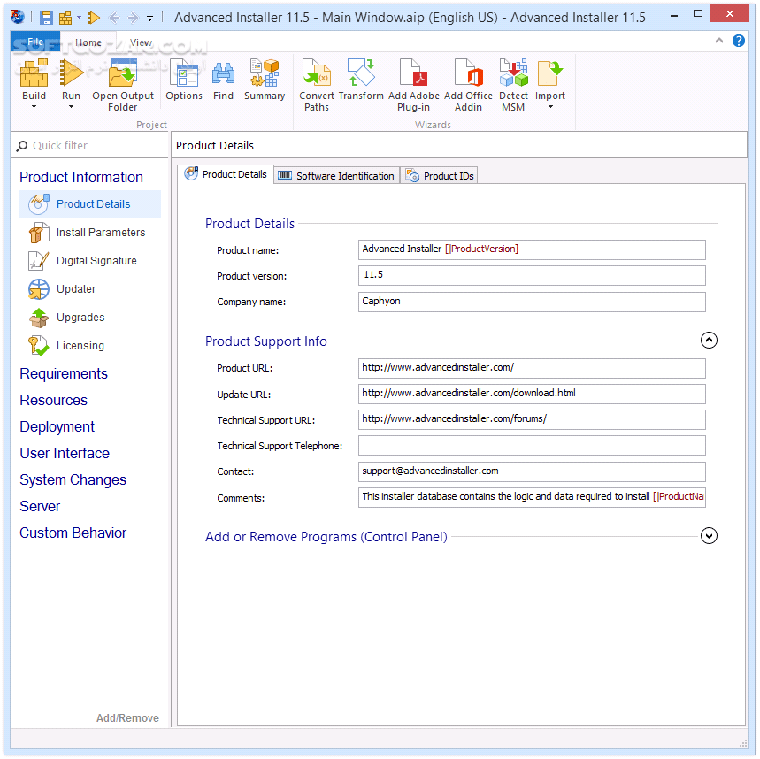 دانلود Advanced Installer Architect 23.4.0 - دانلود ساخت نصاب نرم افزار ساخت فایل ستاپ نرم افزار - سافت گذر