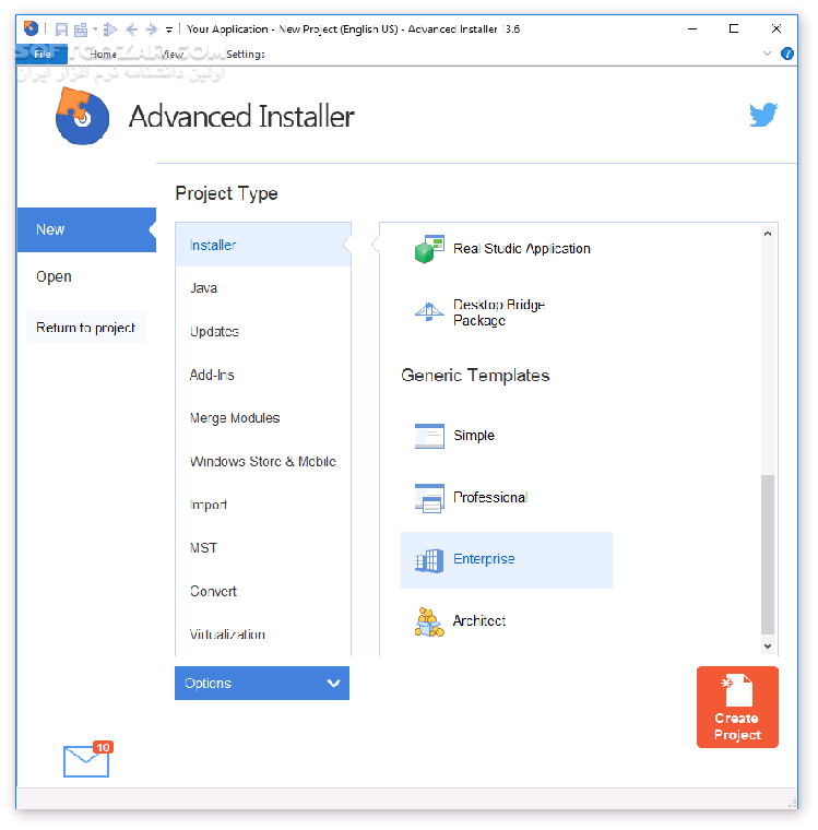 دانلود Advanced Installer Architect 23.4.0 - دانلود ساخت نصاب نرم افزار ساخت فایل ستاپ نرم افزار - سافت گذر