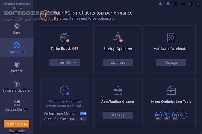 دانلود Advanced SystemCare Pro 19.1.0.176 / Ultimate 18.0.0.85 - دانلود ادوانس سیستم کر - سافت گذر
