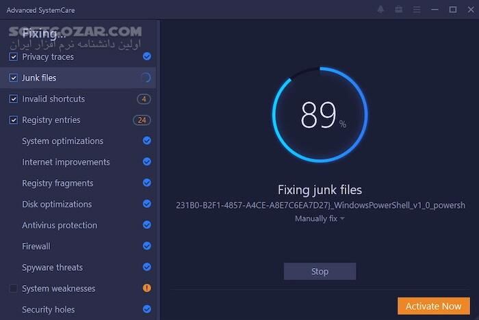دانلود Advanced SystemCare Pro 19.1.0.176 / Ultimate 18.0.0.85 - دانلود ادوانس سیستم کر - سافت گذر